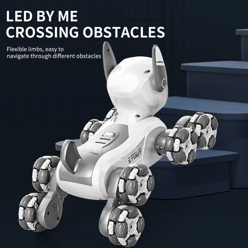 Smart Robotic Dog – Interactive Remote Control Toy with Lights, Music & Motion - AI - DEN Store