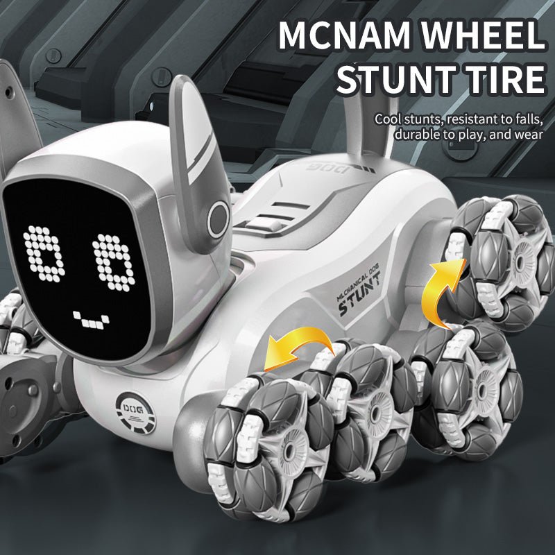 Smart Robotic Dog – Interactive Remote Control Toy with Lights, Music & Motion - AI - DEN Store