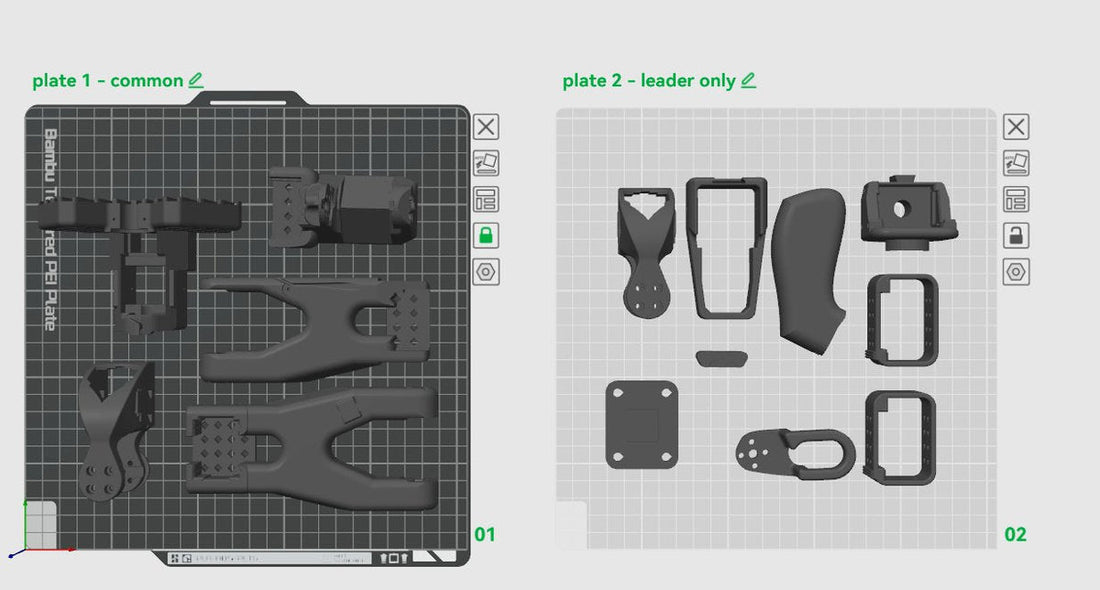 Inside the Box: The SO-ARM100 Printed Parts, Piece by Piece - AI-DEN Store