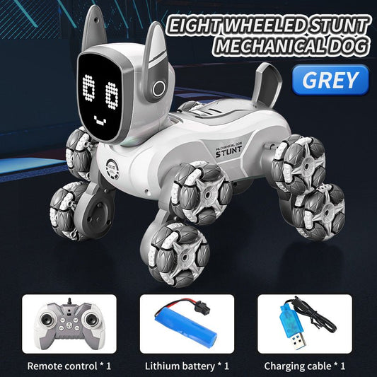 Smart Robotic Dog – Interactive Remote Control Toy with Lights, Music & Motion - AI - DEN Store