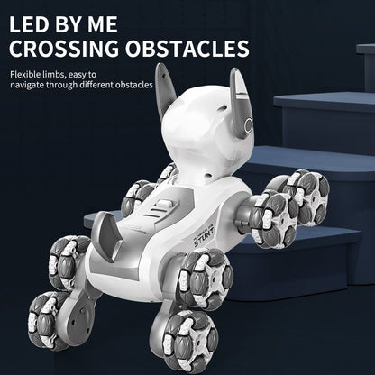Smart Robotic Dog – Interactive Remote Control Toy with Lights, Music & Motion - AI - DEN Store