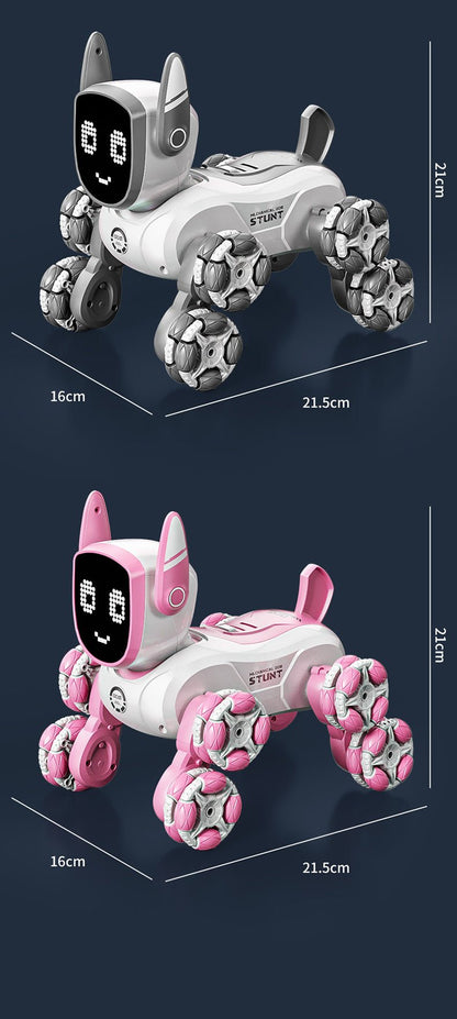 Smart Robotic Dog – Interactive Remote Control Toy with Lights, Music & Motion - AI - DEN Store